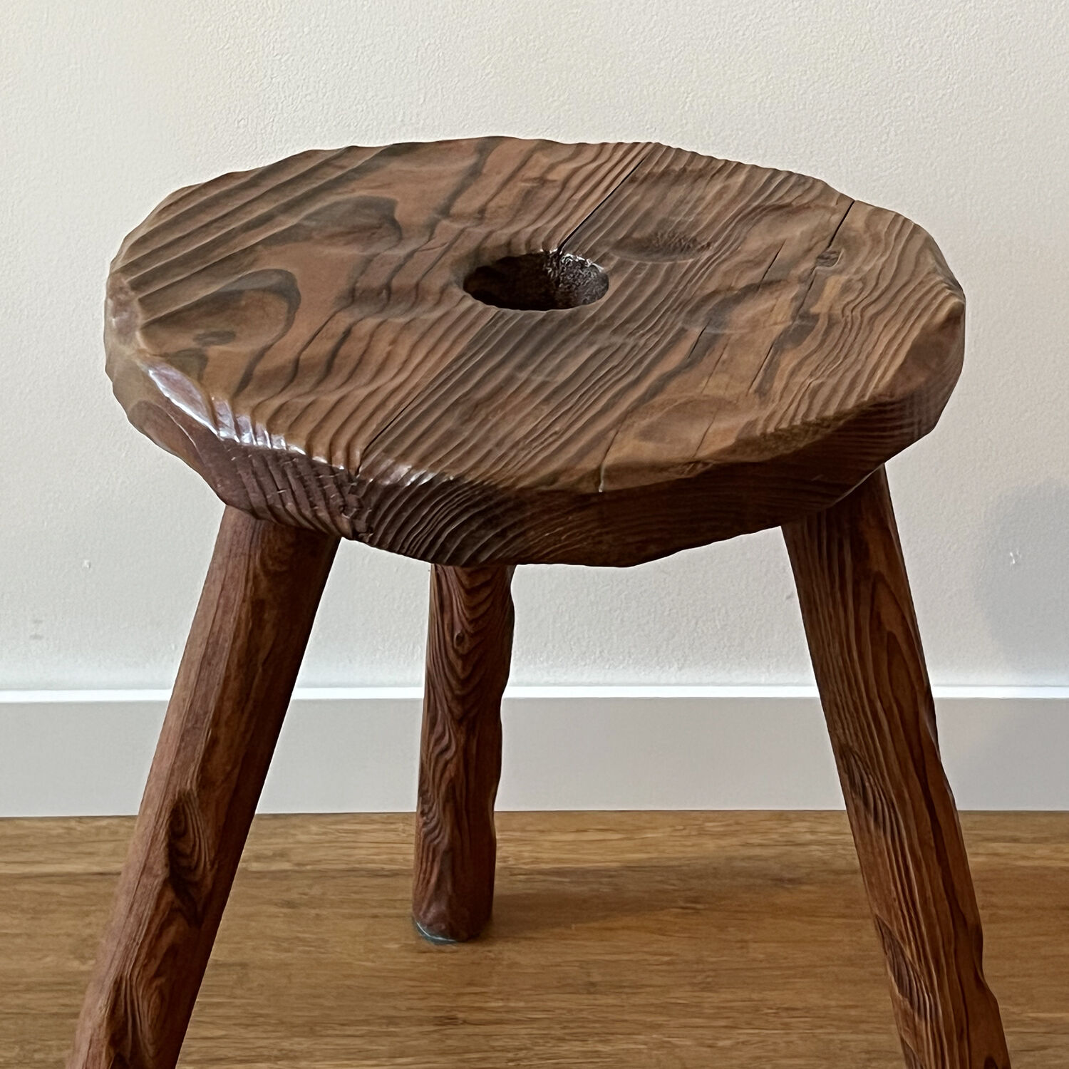 Brutalist triode stool