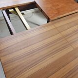 Scandinavian teak table with double butterfly extension 2 m by 1 m 20
