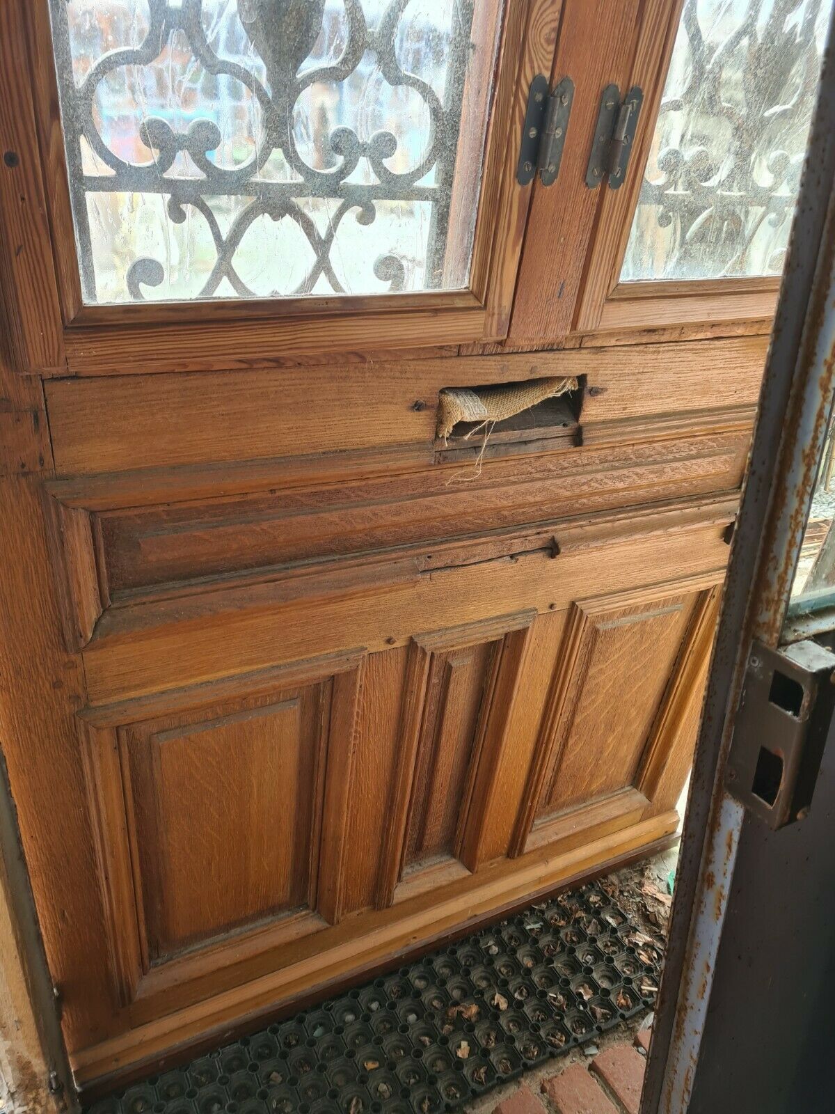 Oak front door