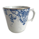 Antique ironstone coffee cup “Floral” Saint Amand