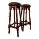 Paire tabourets bar vintage style pub anglais-75 cm