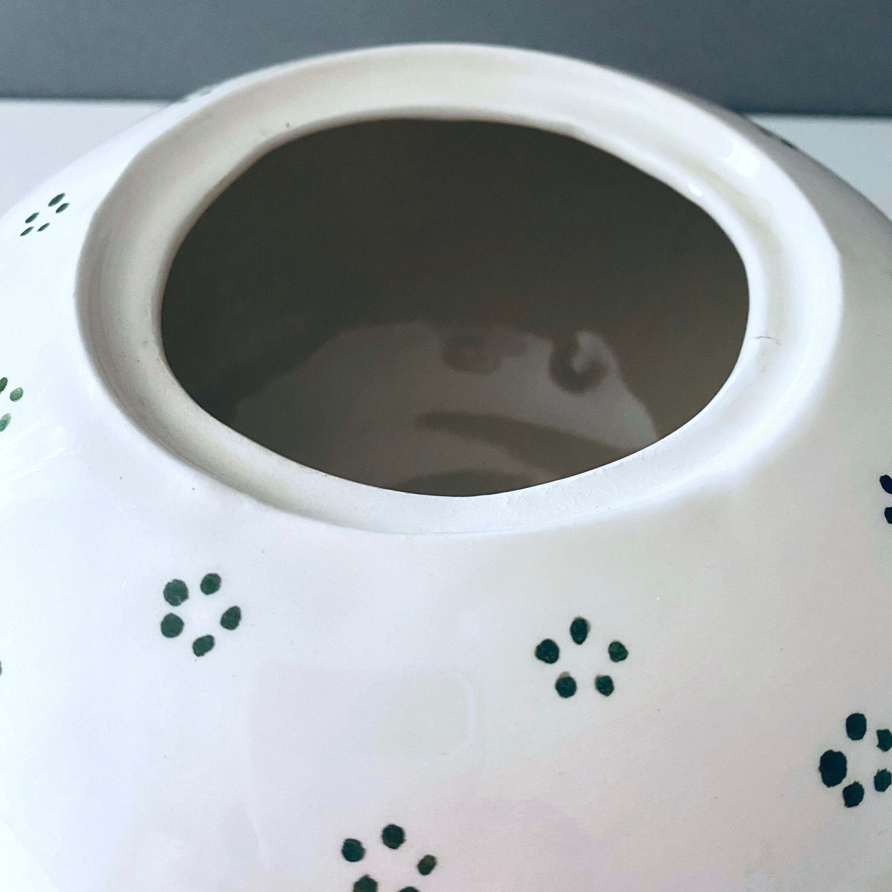 Céramique vintage de théière