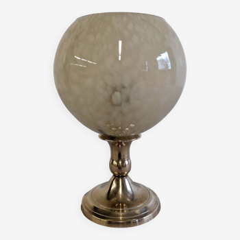 Art deco style bedside or mood lamp