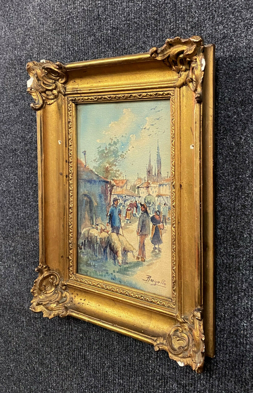 Watercolor, 1900s