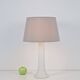 Vintage Glass Table Lamp by U. & O. Kristiansson for Luxus Vittsjö, Sweden, 1969