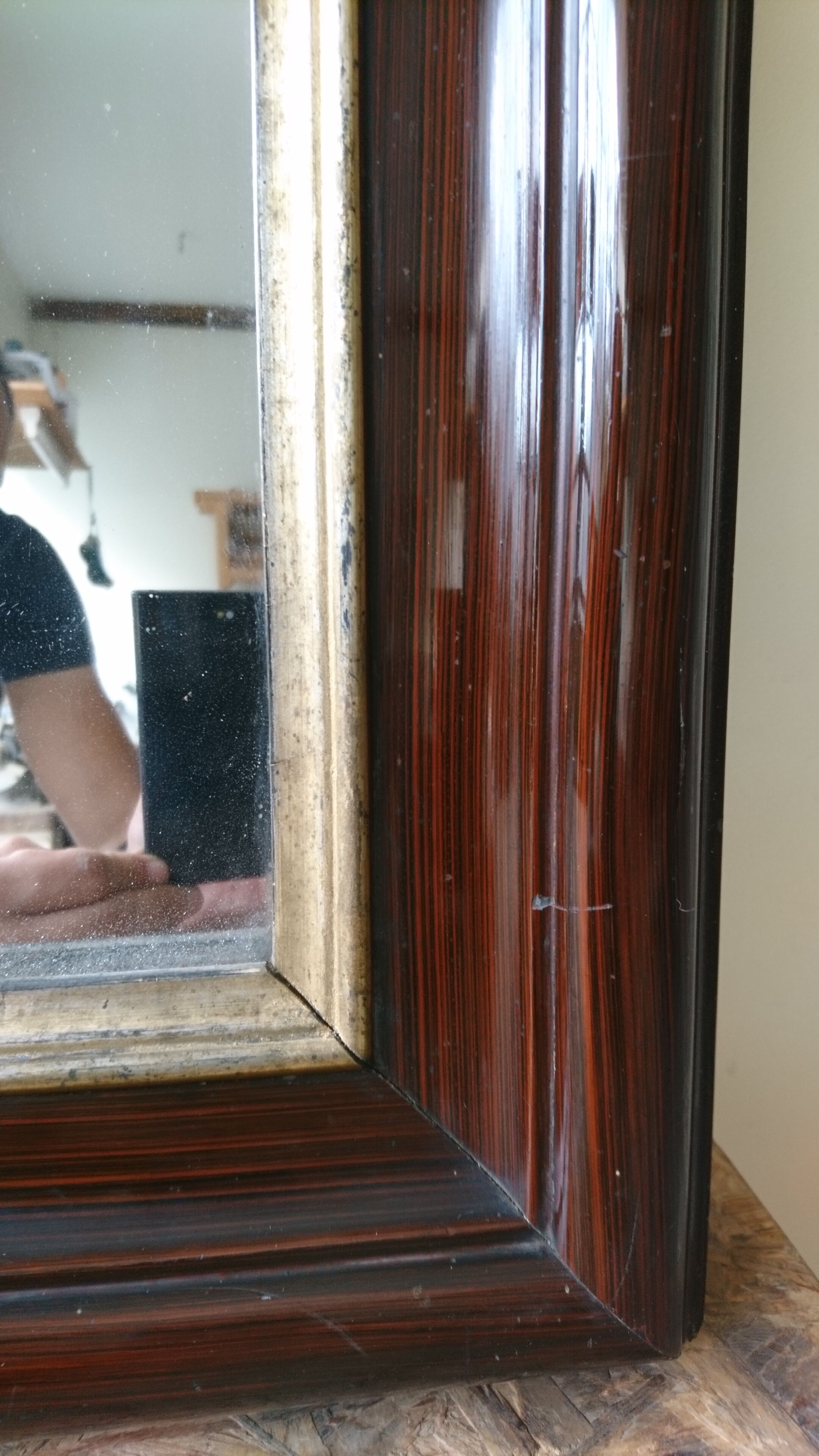 Mirror Louis Philippe 140x85 cm