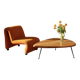 Table basse forme libre en bois massif