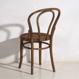 Antique Viennese-style cafe chair (circa 1920)