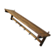 Wall coat rack