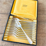 Box of 12 Christofle forks