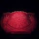 Vintage coupe in Depression Glass (Rosaline Glass)