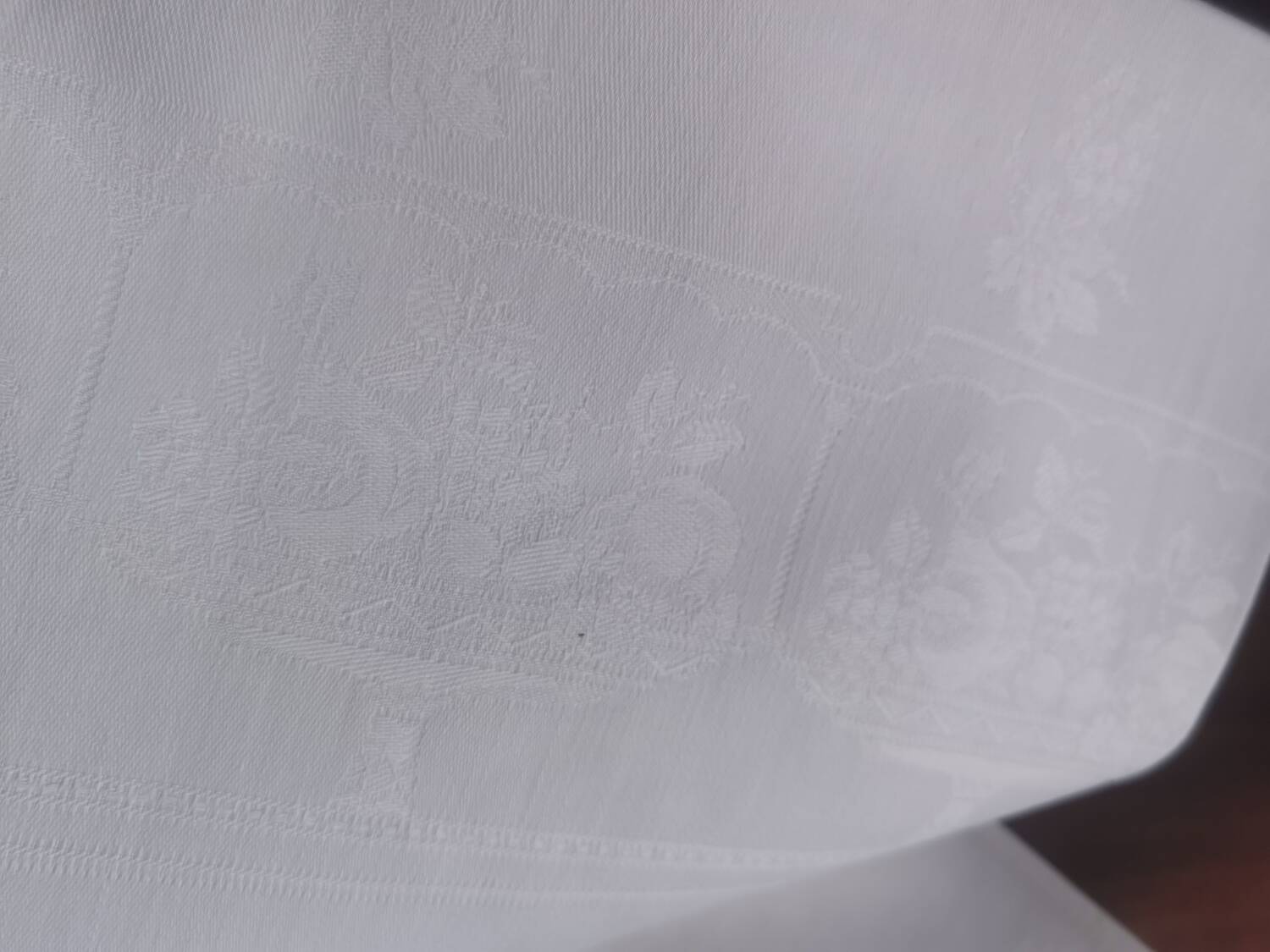 12 old damask linen towels monogrammed LD