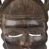Oriental mask in hardwood 60s