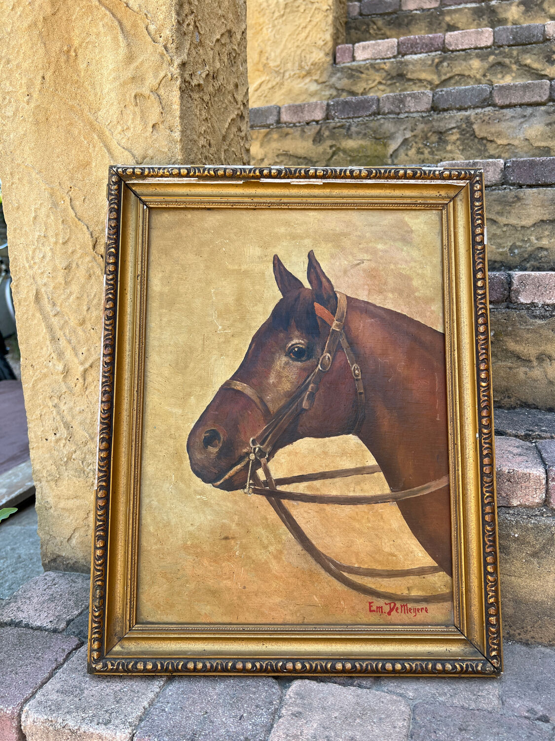 Portrait of a horse