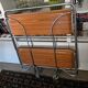 Vintage chrome folding table & 70's Formica