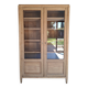 Parisian display cabinet in solid oak