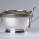 Vintage milk jug silver plate, old sheffield, 19th century