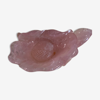 Vide poche en quartz rose
