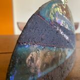 Handcrafted raku vase