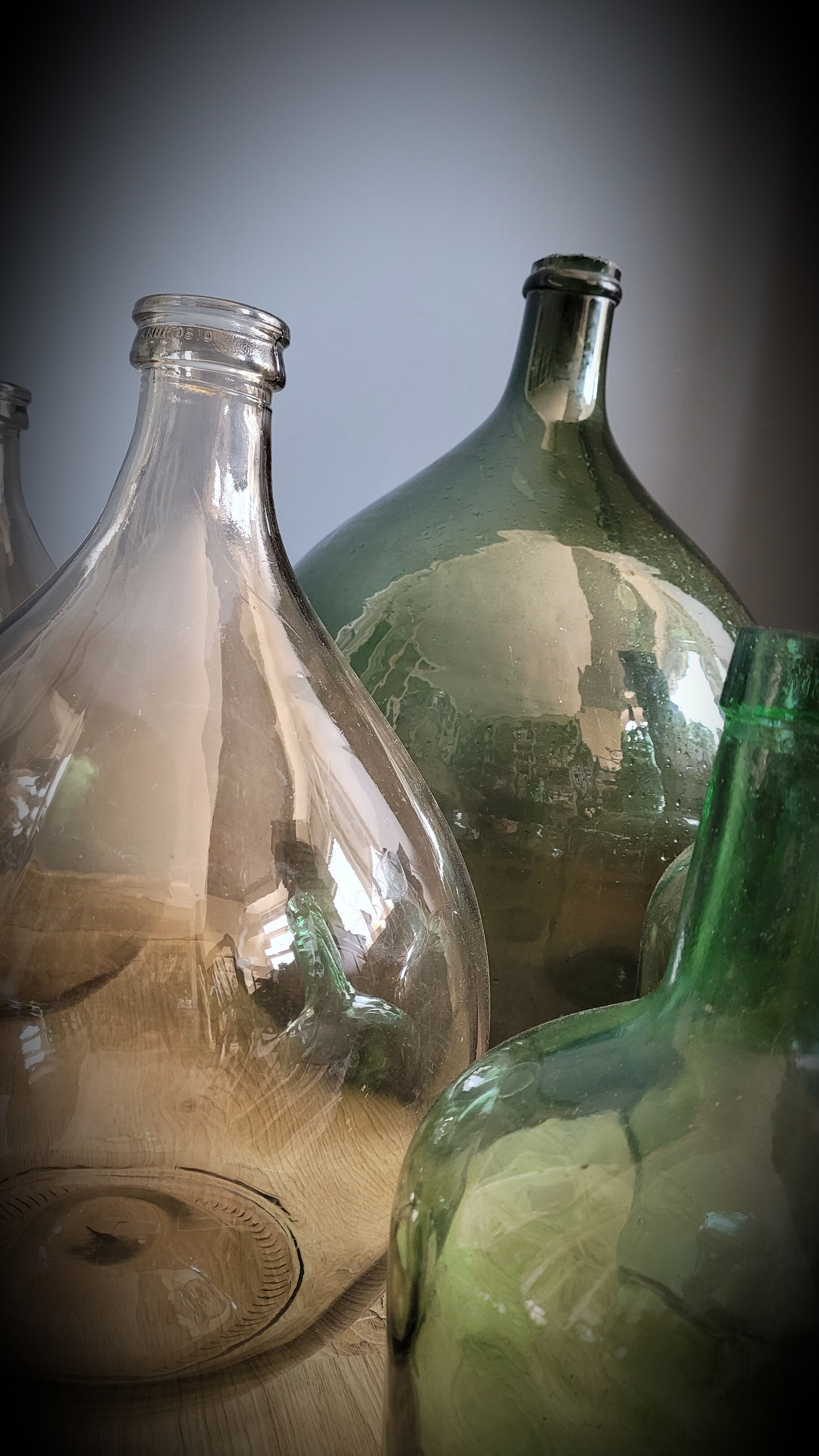 Demijohn 10l bluish