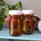 Amber jars