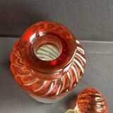 Large Baccarat Bambous twisted perfume bottle T 102 Extra