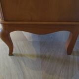Commode 3 tiroirs style Louis XV en bois massif