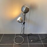 Chrome eye ball floor lamp by Goffredo Reggiani vintage 1970
