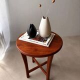 Danish solid teak side table from the 1960s.