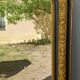 Louis-Philippe mirror, gilded and grey patina, circa 1890.