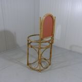 Vintage rattan dressing table 1970's