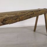 Rustic farm bench