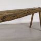 Rustic farm bench