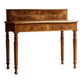 Tiered walnut desk, 19th century (circa 1860)