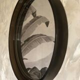 70s round mirror - 40cm
