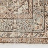 5x9 Classic Brown & Beige Vintage Rug, 163x267Cm