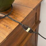 Glazed ceramic ball lamp