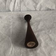 Bougeoir en bois de Bouleau teinté vintage , design scandinave