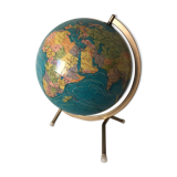 Globe taride tripod 27cm vintage 1978