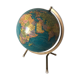 Globe terrestre taride tripode 27cm vintage 1978