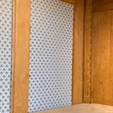 Blue wardrobe art deco 1930