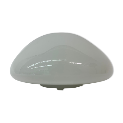 Plafonnier en verre 961 du milieu du siècle par Wilhelm Wagenfeld pour Lindner, années 1950