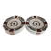 Geneviève Lethu, 1998 - 12 dessert plates, "L'or des Akans" model