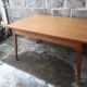 Table à manger années 50 pieds compas