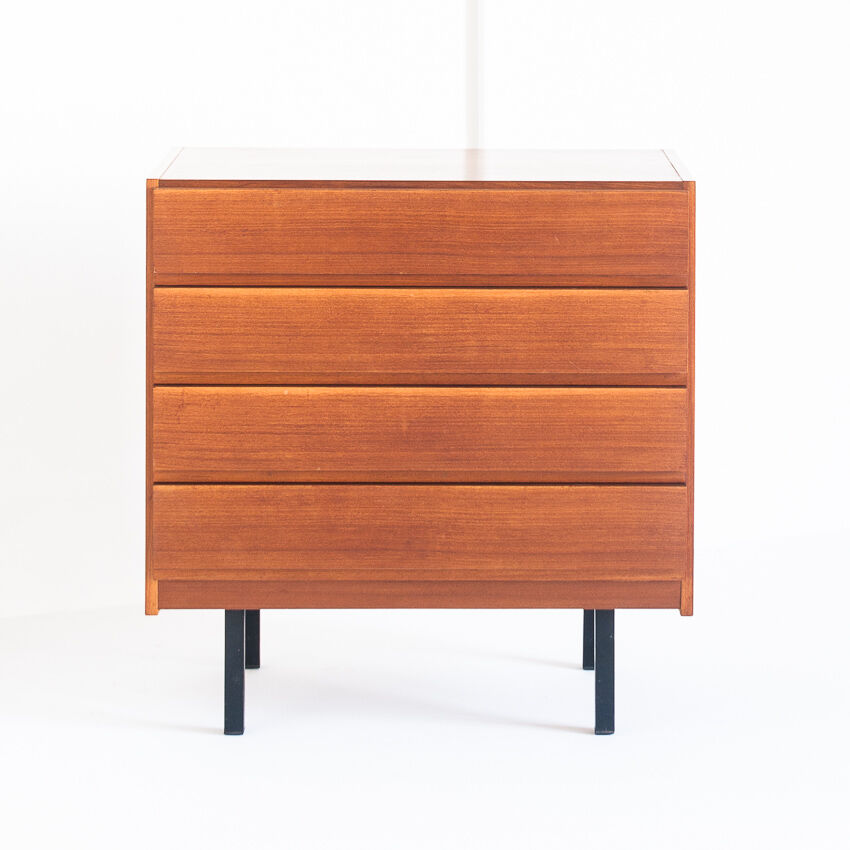 Commode en teck de style vintage