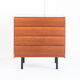 Commode en teck de style vintage