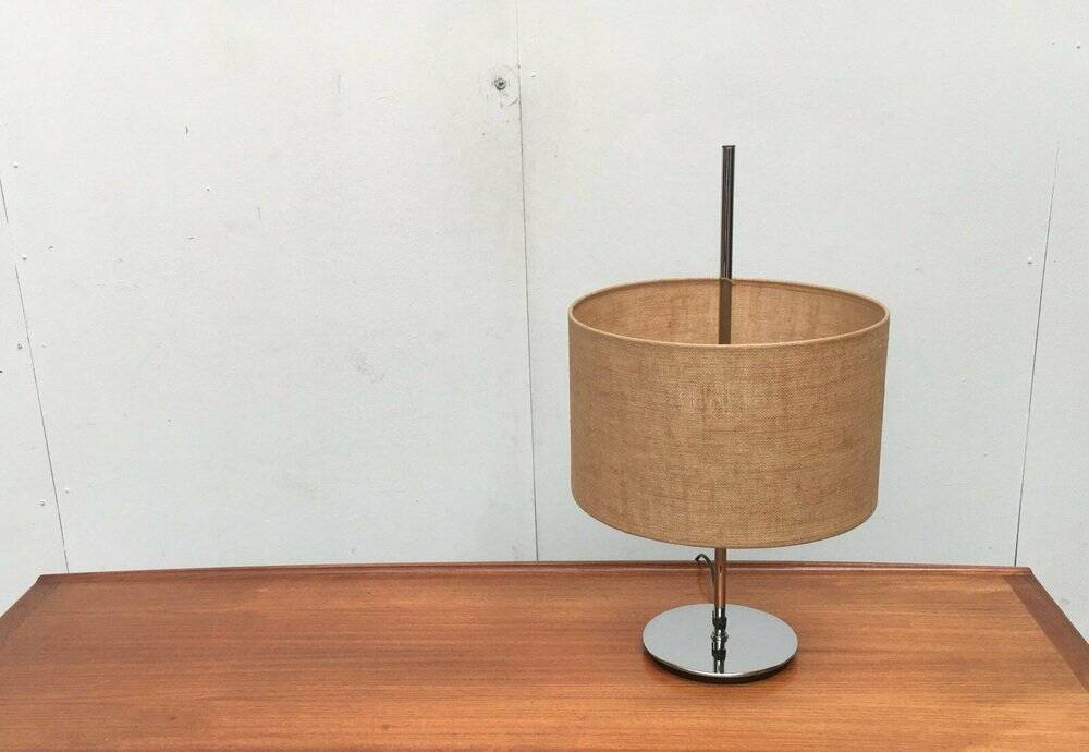 German table lamp from the mid-century space age by Staff Leuchten, 1960s.