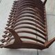 Cast iron log holder