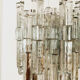 Austrian Ice Glass Chandelier by J.T. Kalmar