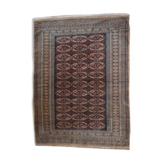 Tapis Ouzbek Bukhara fait main 129cm x 174cm 1960